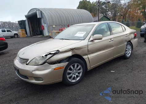 2003 Lexus Es 300 from USA, damaged, VIN JTHBF30G030120485